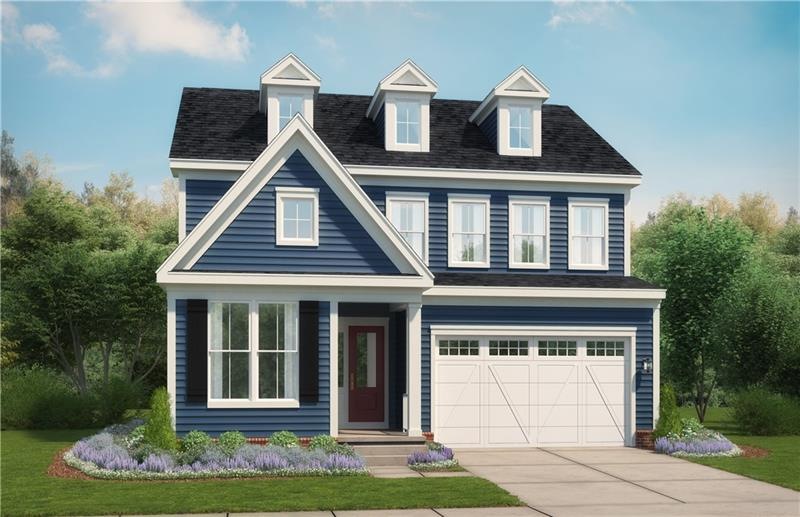 This is the exterior elevation of this home.  Plea