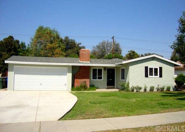 Exterior of home freshly painted!