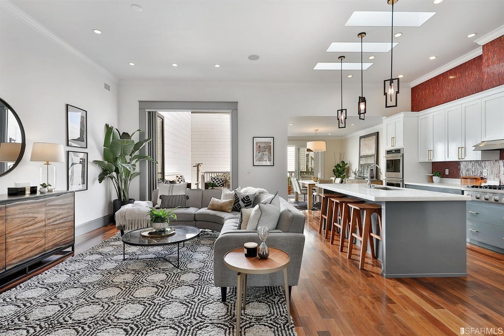 Beautiful light filled open floor plan with all ro