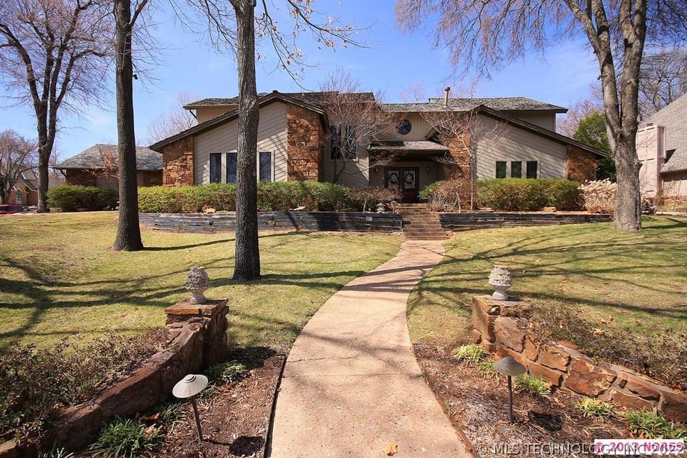This meticulously maintained home sits on corner l