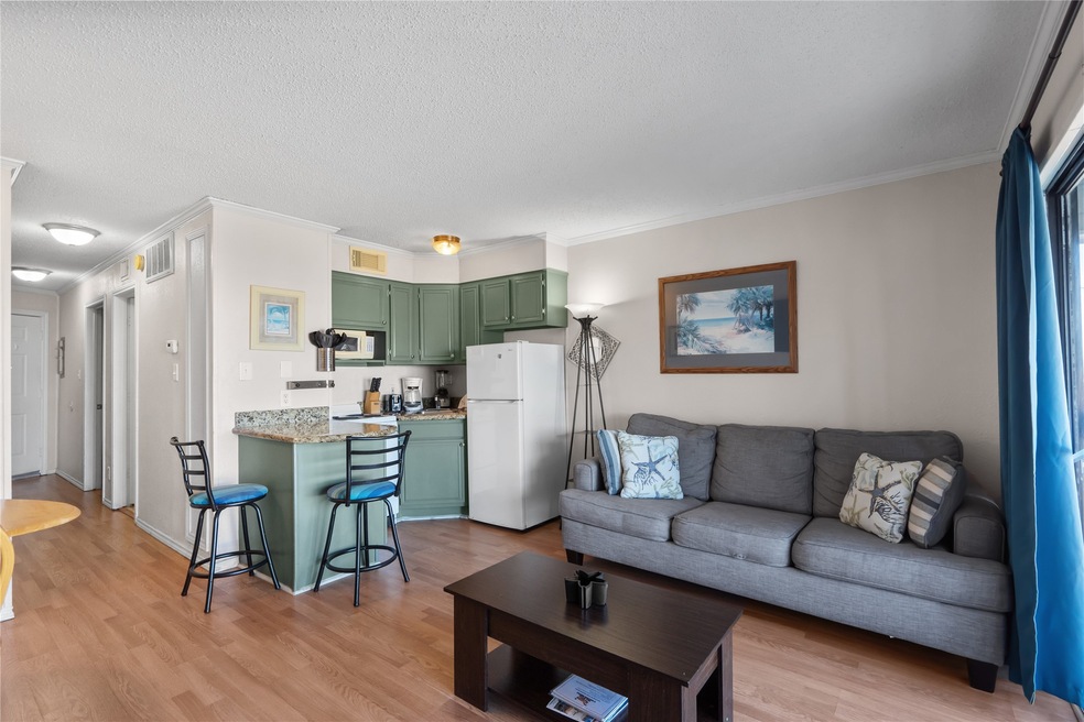 Open Concept Living, Dining Area and Breakfast Bar