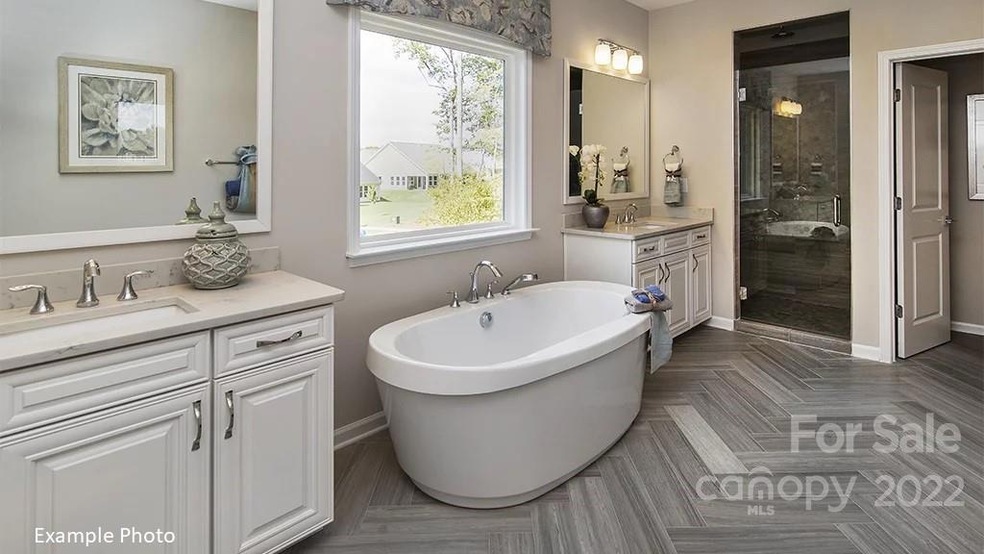 REPRESENTATIVE PHOTOS-The master bath has a spa-like feel.