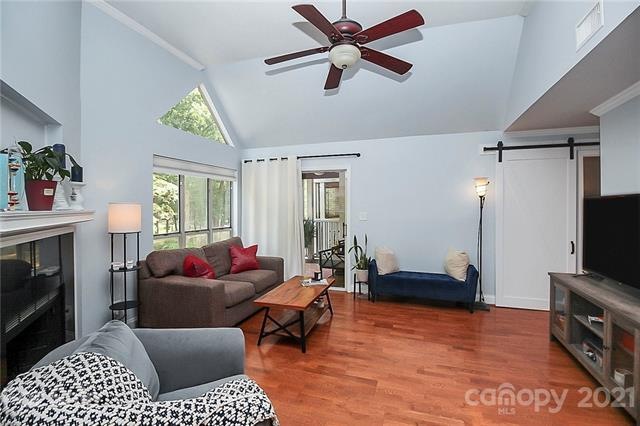 Open living area with an abundance of natural ligh