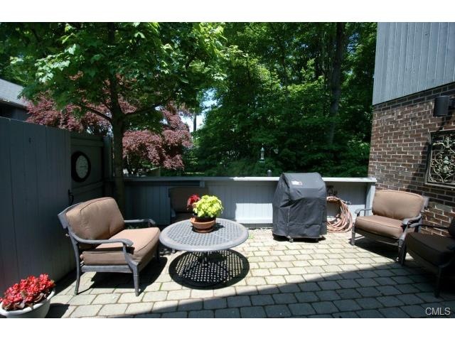 Private patio in sought after quiet setting with w