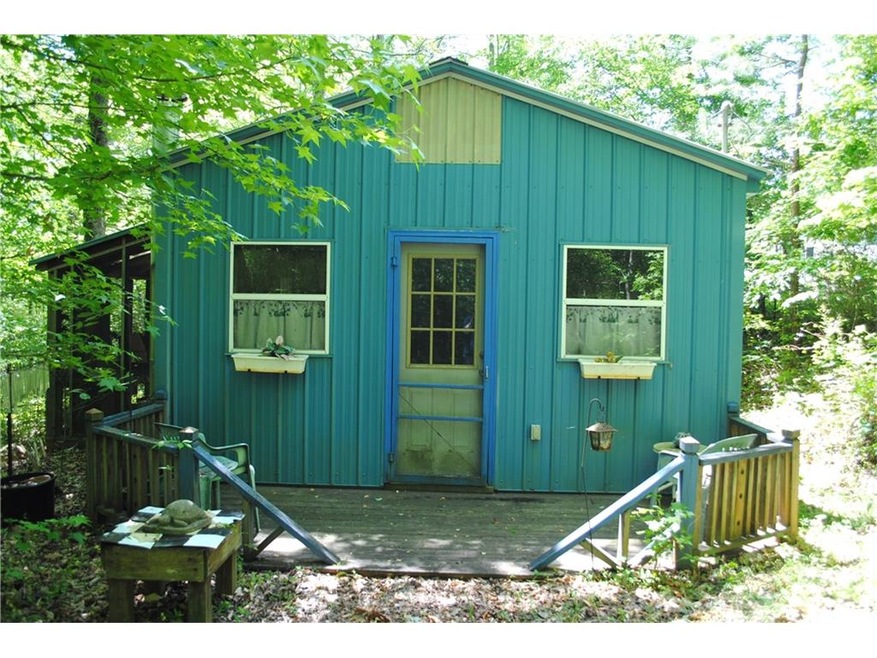 RUSTIC ELLIJAY GEORGIA COTTAGE ON 1.64 ACRES WITH 