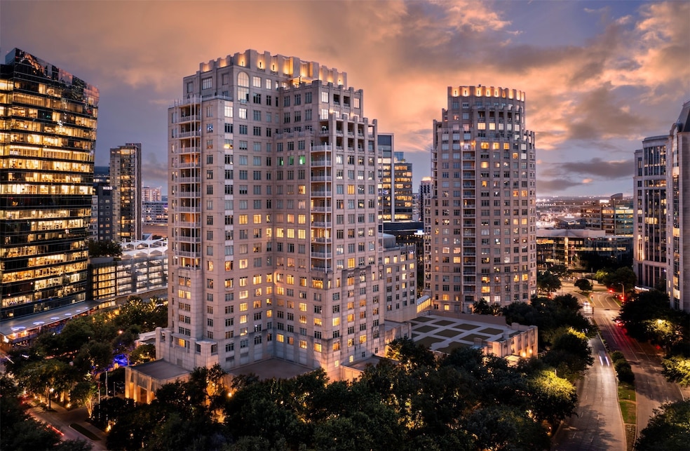 Residences at the Ritz-Carlton in walkable Uptown.