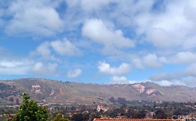 Panoramic view of the Capistrano Valley, hills and