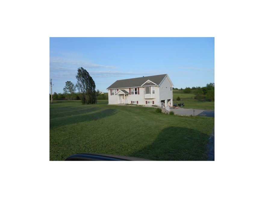 Front of home.