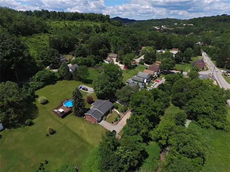 Sitting on over a half an acre this ranch home has