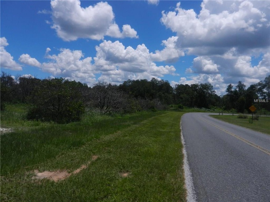 Front of property looking East