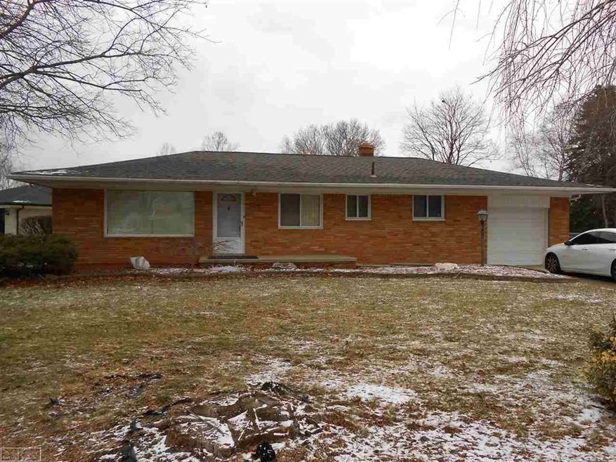 Beautiful curb appeal!  Home sits on large, fenced