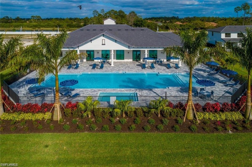 Pool and clubhouse overview