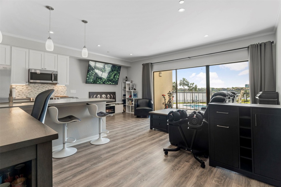 Warm and welcoming open concept floorplan.