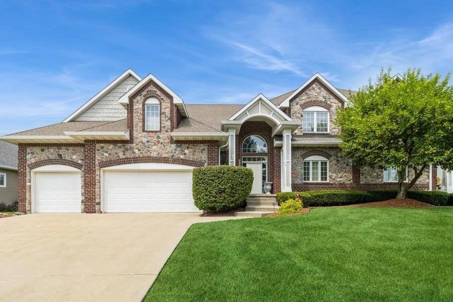 Stone & Brick front elevation