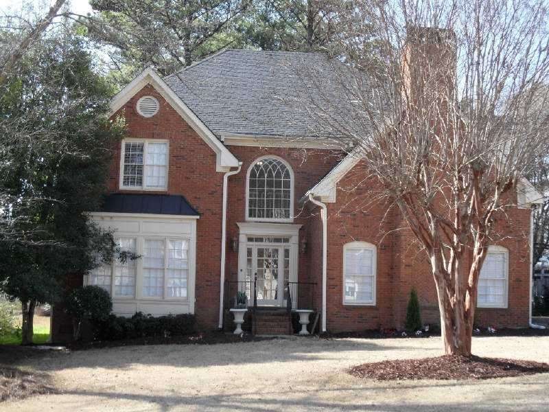Exterior Front. 4 sided brick home in sought-after