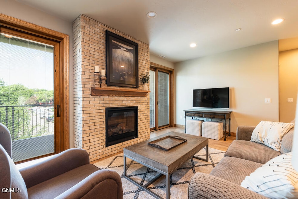 Gorgeous fireplace