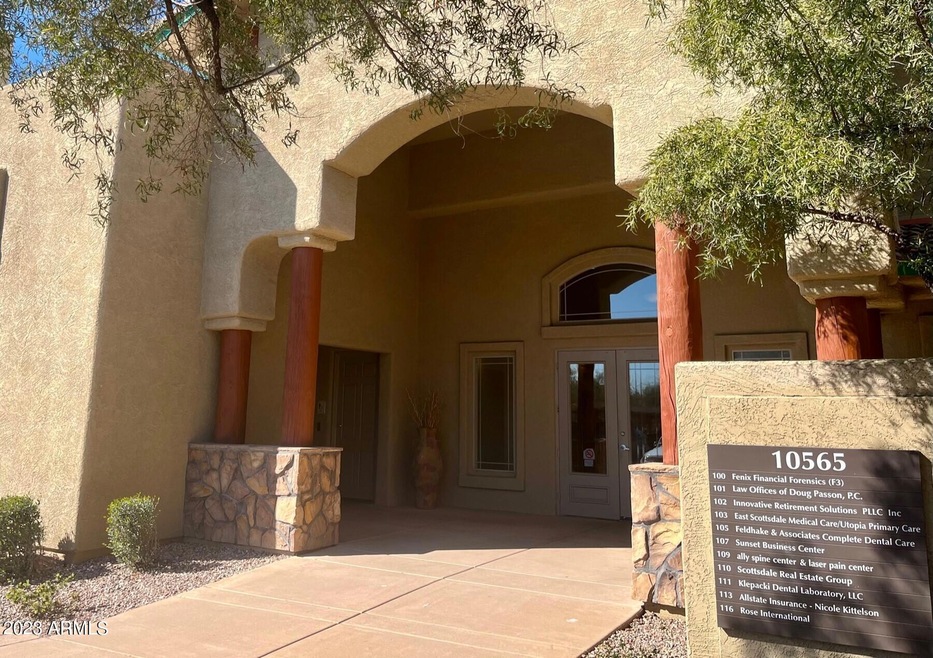 114 - entry to building