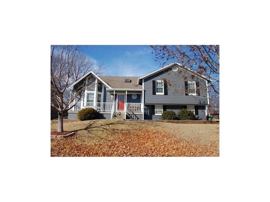 This three bedroom, two full bath home is sited on