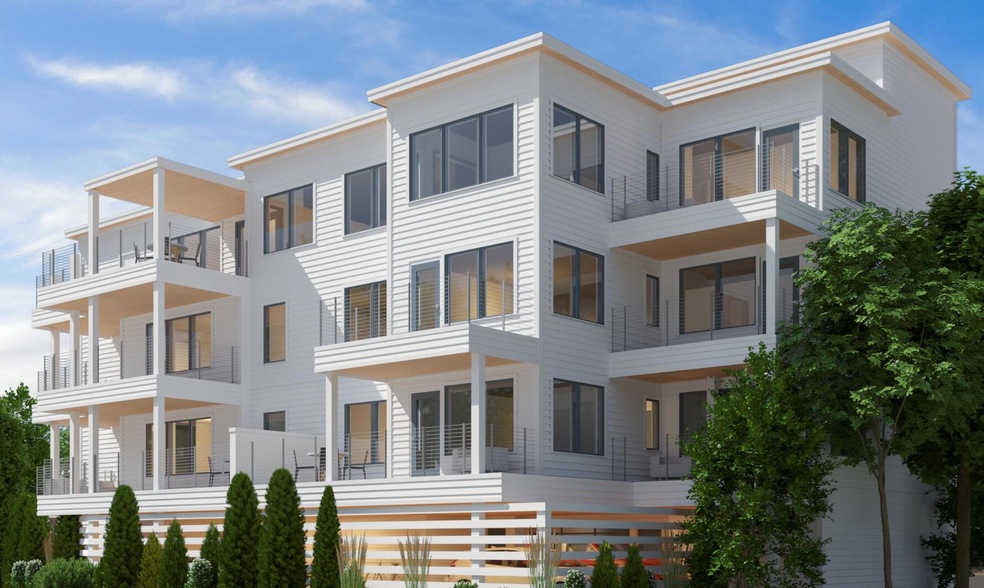 Rear With Fence and Plantings