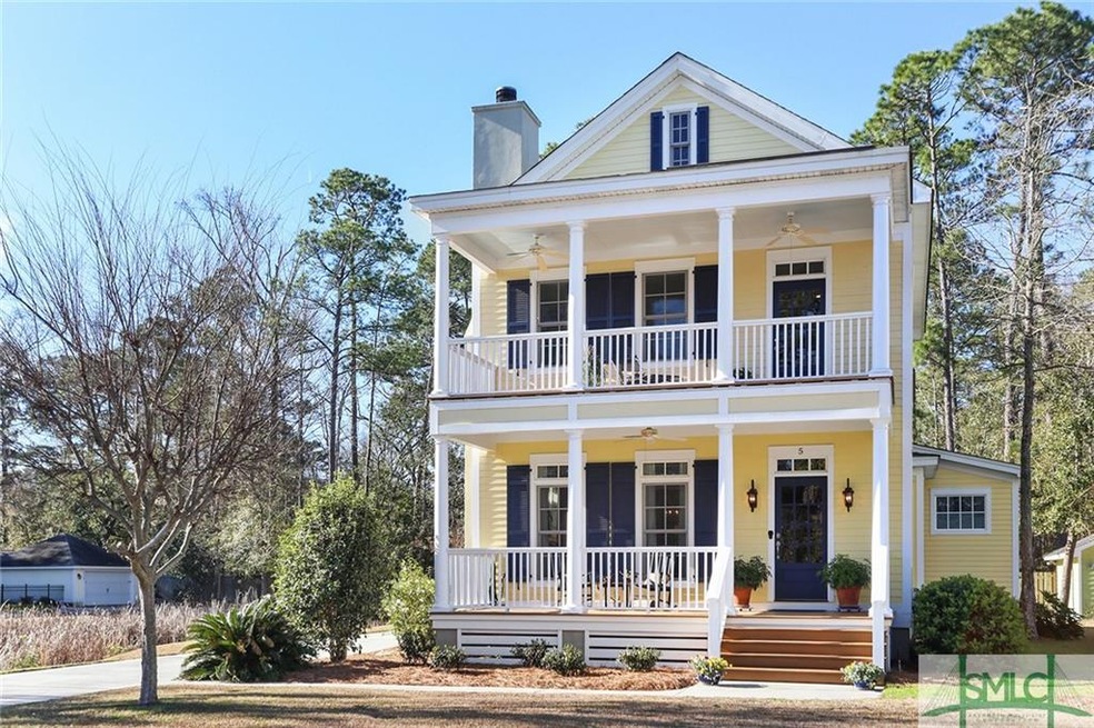 Classic Southern Home with double front porches an