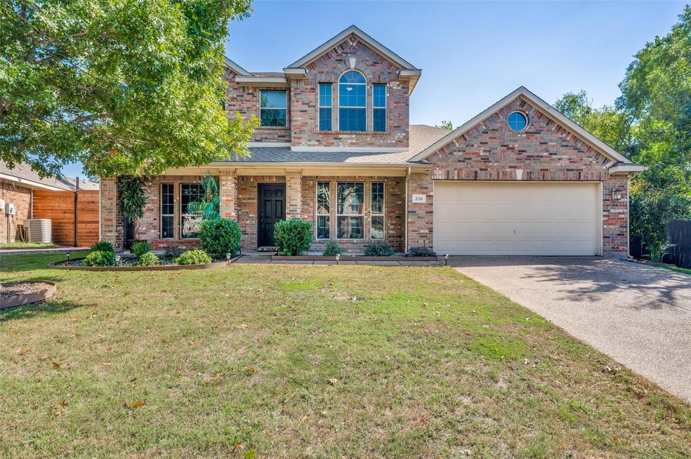 Beautiful home with a covered front porch