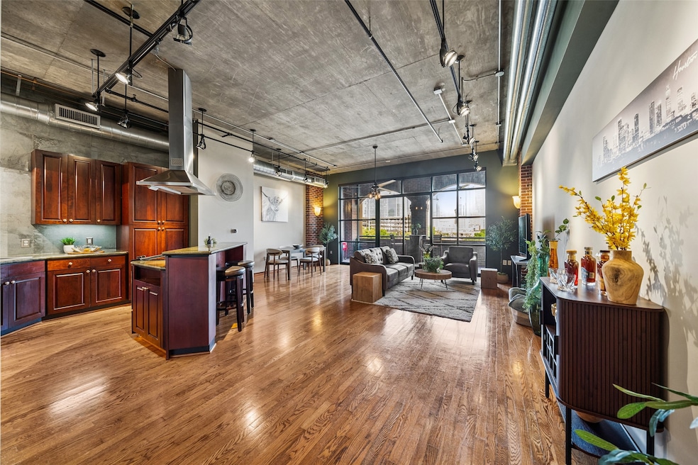 Welcome to The Stanford Lofts!  High ceilings, bri