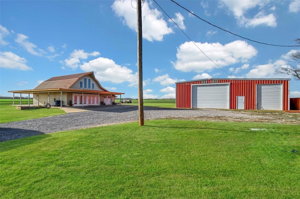 HOME AND BARN on EDGE of TOWN