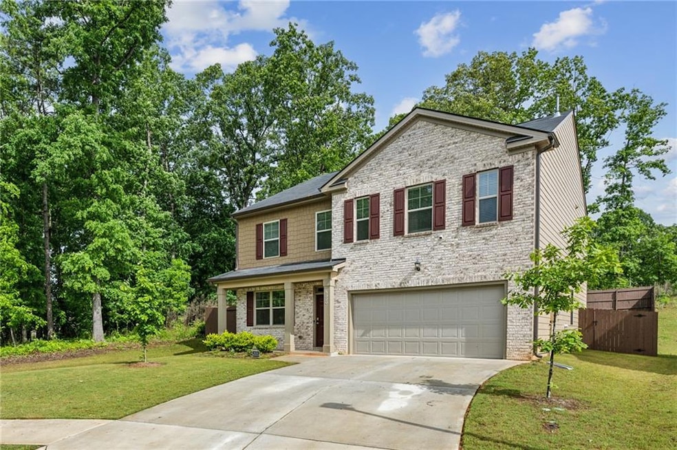 Two-year old 4 bedroom and 2.5 bath home situated 