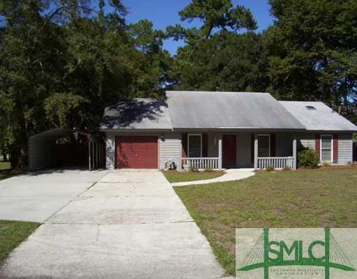 Exterior Front. FRONT VIEW - 1 CAR GARAGE AND PARK