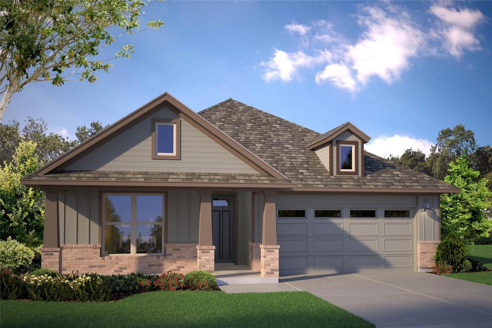 D.R. Horton's Blue Jay floorplan, elevation F. All Home and community information, including pricing, included features, terms, availability and amenities, are subject to change at any time without notice or obligation. All Drawings, pictures, photog