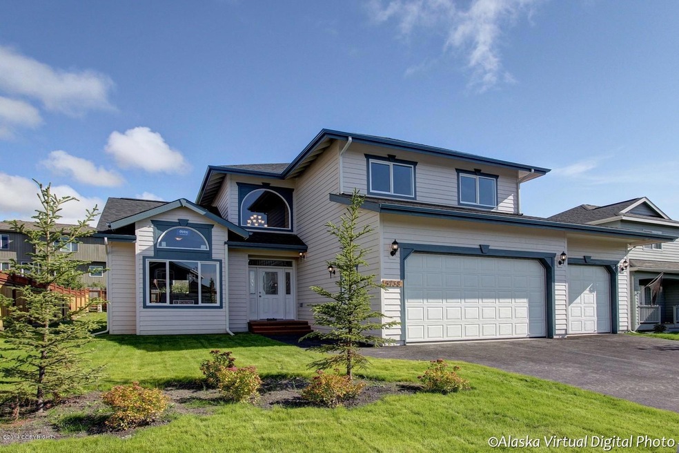 Front of home- diagonal