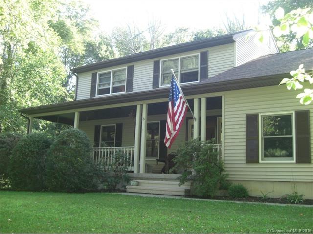 Beautiful, private front porch entrance.