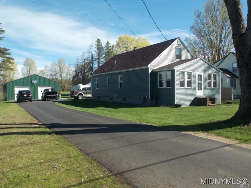 Driveway side view