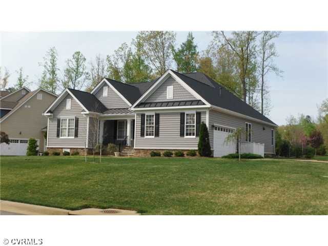 Exterior Front - Custom Designed 2900 sf, four bed