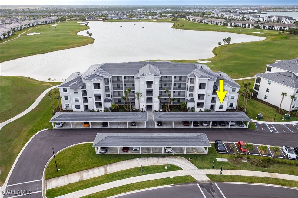 Bird's eye view featuring view of golf course and