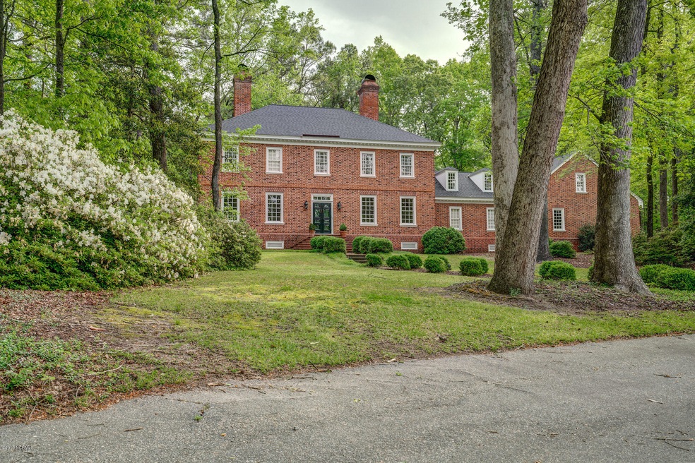 Front view from Steeplechase Road