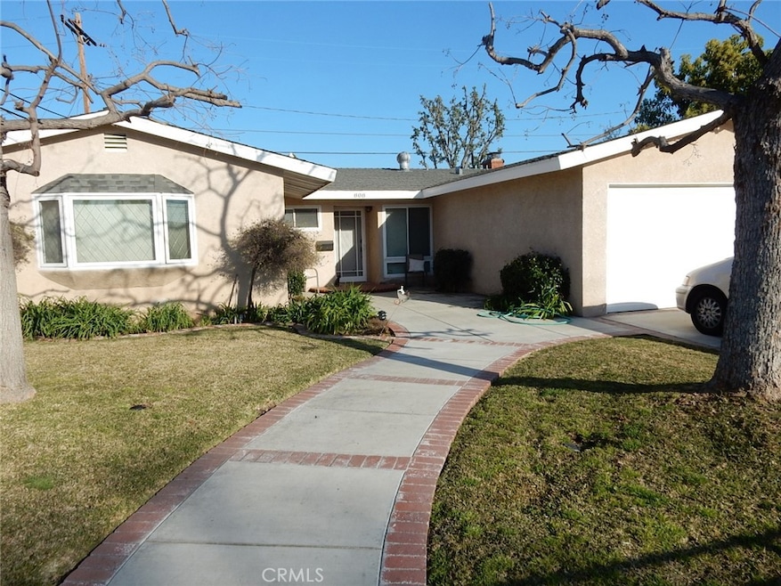 Front view of the home.