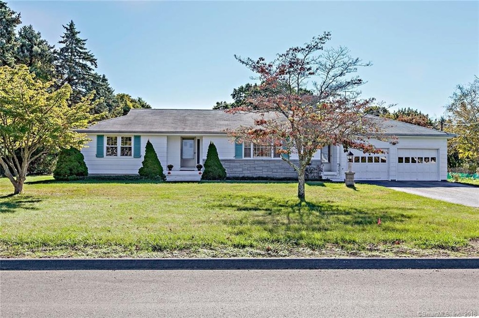 17 Harvester Rd-Front yard on 1.18 level acres.
