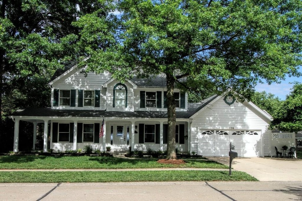 Beautiful mature neighborhood