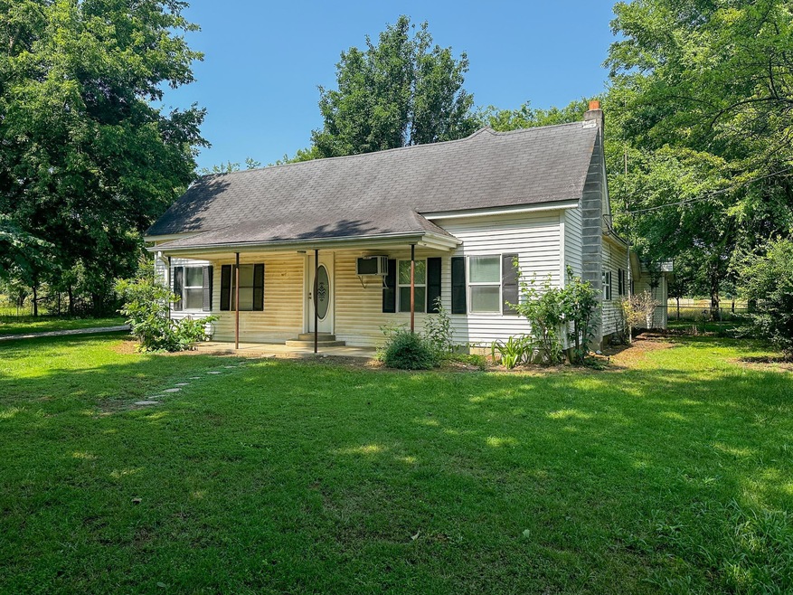 Front side of home