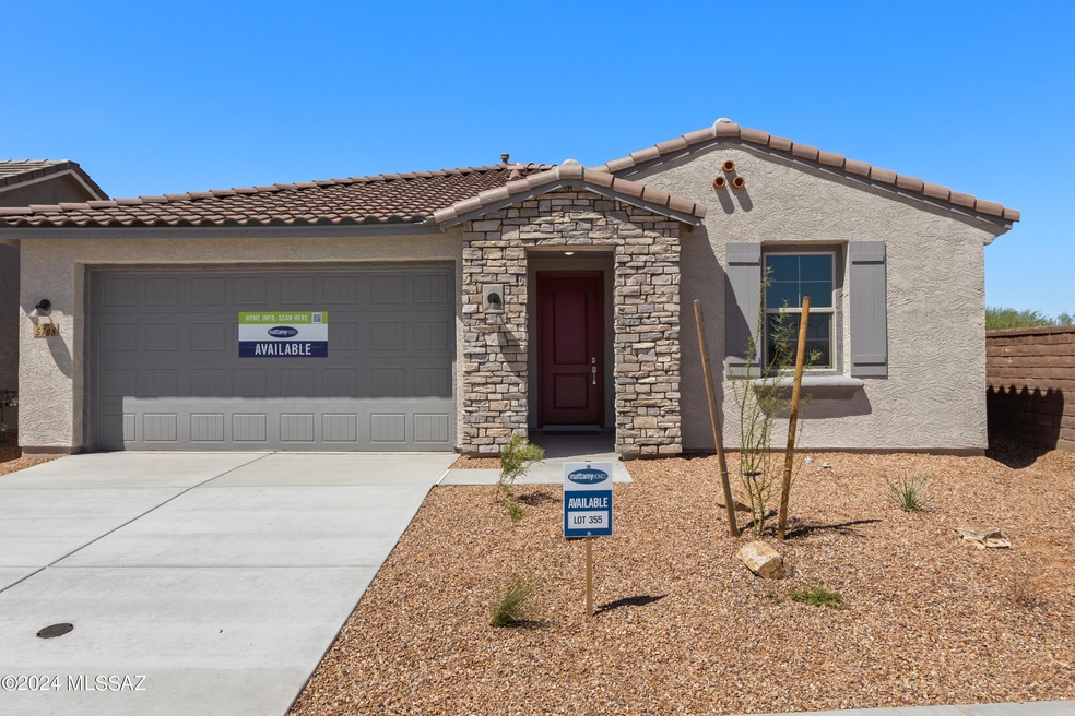 Acacia #355- Rustic Spanish Elevation
