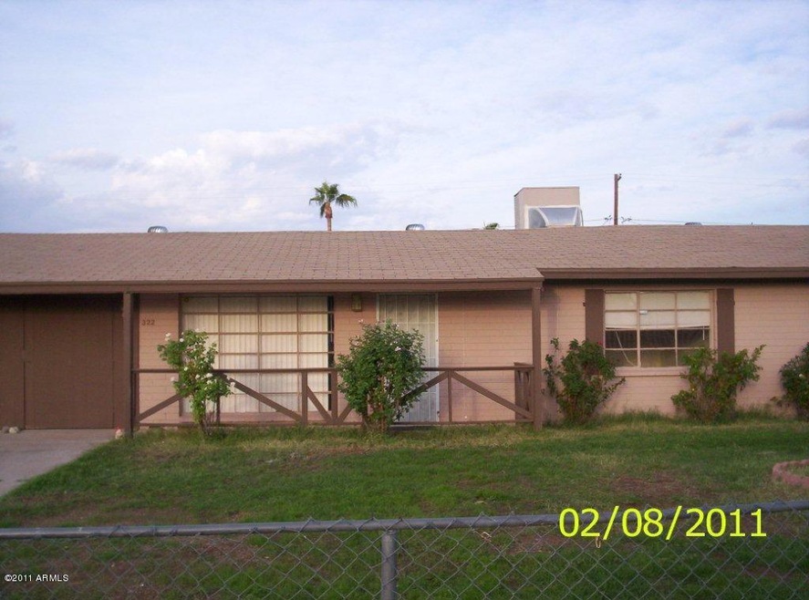 Front of charming home