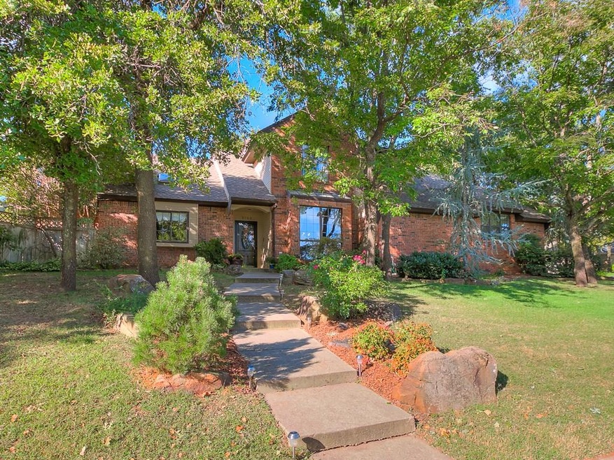 Two-story home with side-entry two-car garage.  Be
