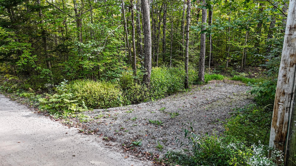 Driveway already in place