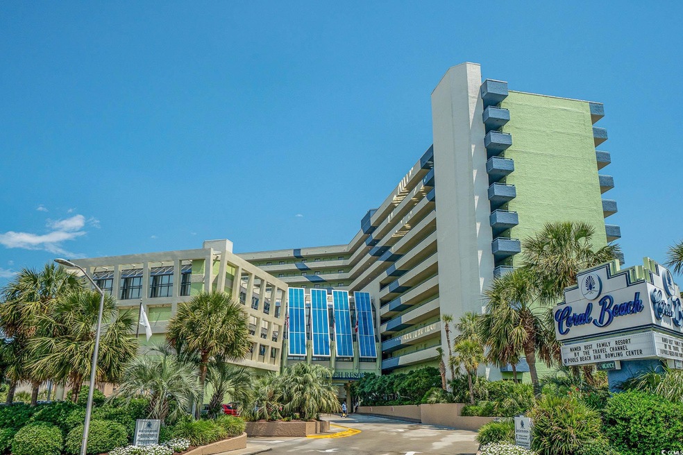 Front of resort