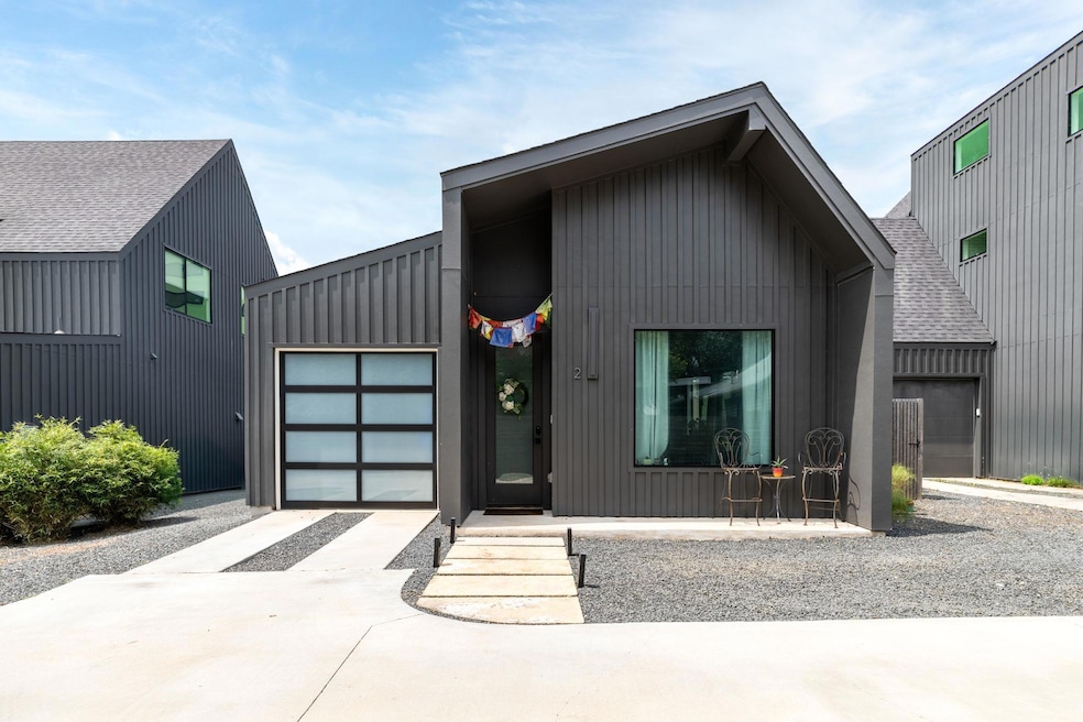 Modern inspired farmhouse featuring driveway, an 