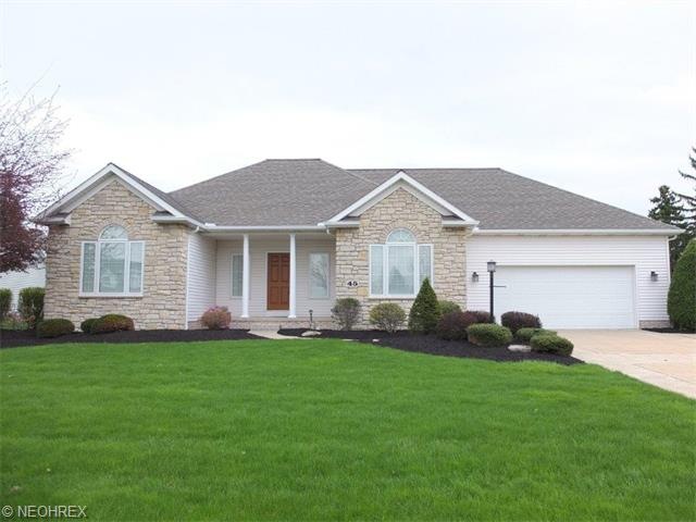 Split bedroom ranch with large master suite in qui