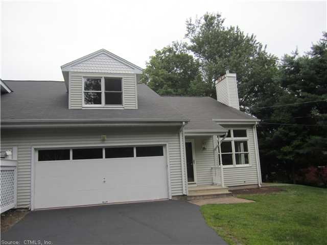 Exterior Front. End unit  with private patio