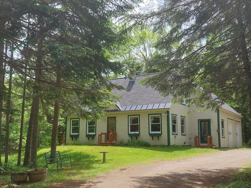 Cape with attached garage
