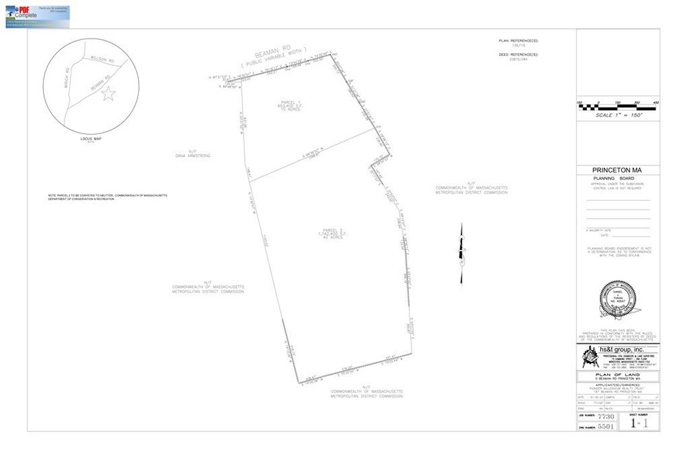 0 Beaman Road Rear, Princeton, MA 01541 - photo 1